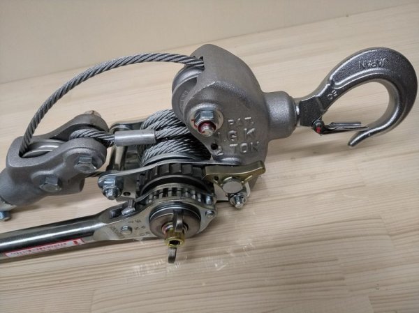 画像2: 永木精機軽量張線器6型鉄本体 (2)