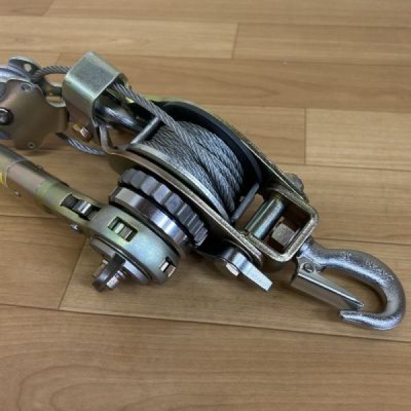 画像2: 永木精機ハルー軽量張線機1500（5型）パワーハイプル (2)