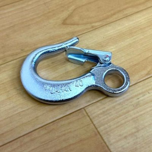 画像1: 永木精機バネ付きフック (1)