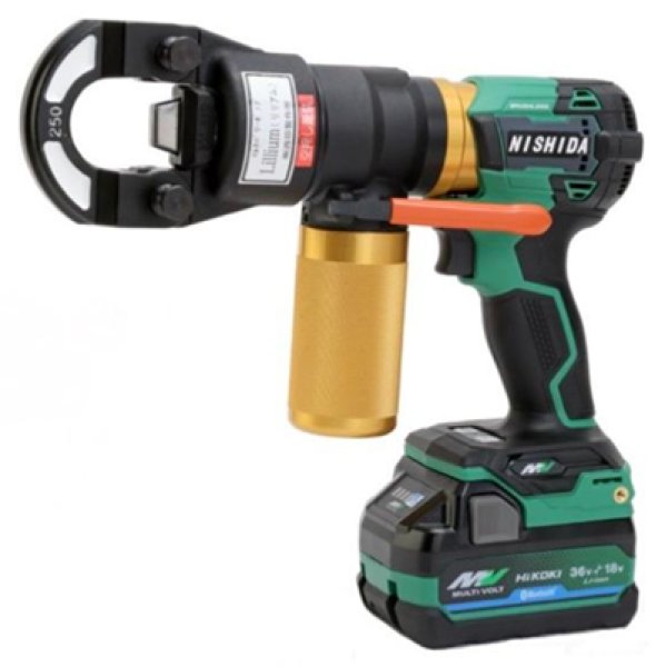 画像1: 西田製作所　油圧マルチパワーツール　端子圧着セット (1)