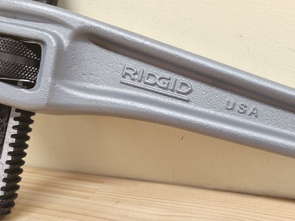 画像2: リジッド アルミ・オフセット・パイプ・レンチ (2)