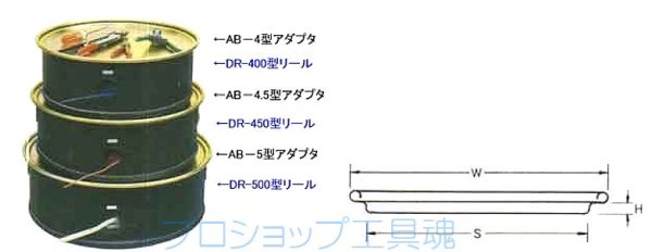 画像2: 六光電業電線リールアダプター (2)