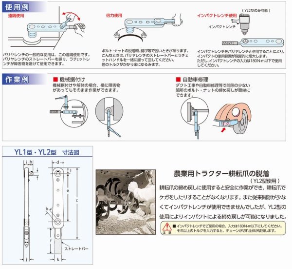 画像2: 室本鉄工 バリヤレンチ (2)