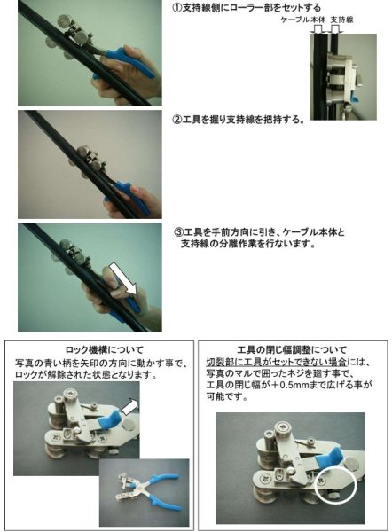 画像2: 住友電工オプティフロンティア 切裂工具 SSW/SSD用 (2)