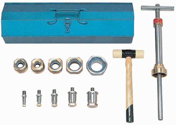 画像1: TBC サドル付分水栓工具 メタルスリーブ挿入器 フルセット (1)