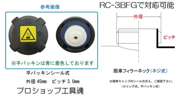 画像2: 東洋テックラジエーターキャップテスター用アダプター (2)