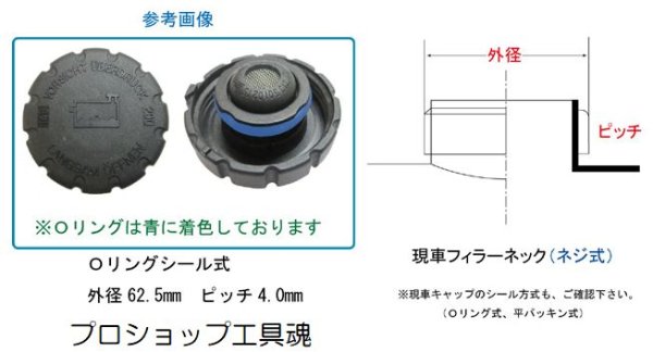 画像2: 東洋テックラジエーターキャップテスター用アダプター (2)