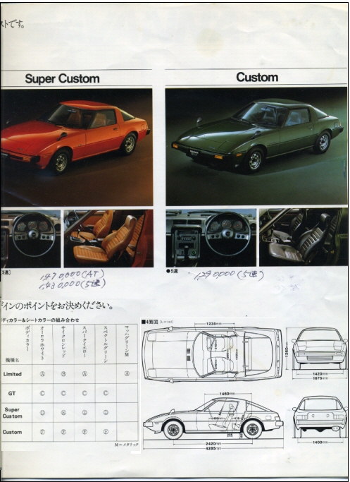 □MAZDA□SAVANNA□RX-7□E-SA22C□1978.03カタログ□P-14□