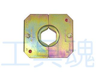 西田 六角圧縮用ダイス100 300N-CU75-100-23