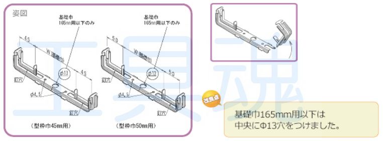 NSP 型枠45mmNSP用 高防錆SW1セパ170×170 (100入) エヌエスピー 段積 型枠 住宅基礎関連 8108145 - 13