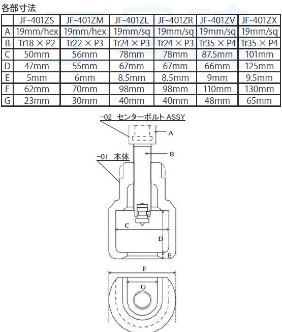 ◇高品質 ハスコー タイロッドジョイントリムーバーS φ26 JF430S26 3484795 法人 事業所限定 外直送元